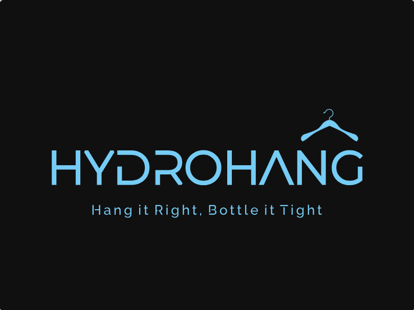 HydroHang logo - premium water bottles and hangers